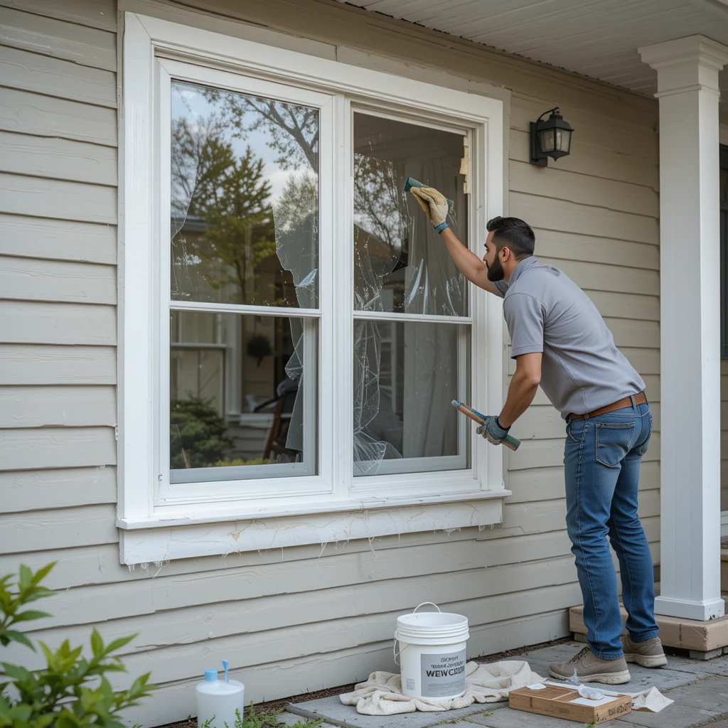 post installation window cleaning in knoxville tn window frame painting in knoxville tn