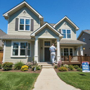 eco friendly exterior painting in clinton